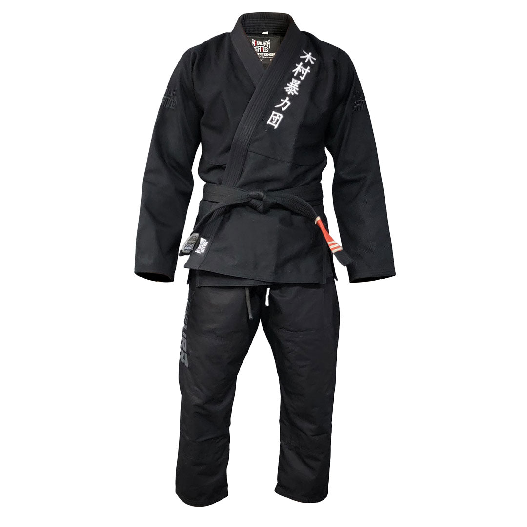 Black Kimura Gang Gi Front