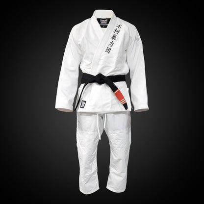 White Kimura Gang Gi Front